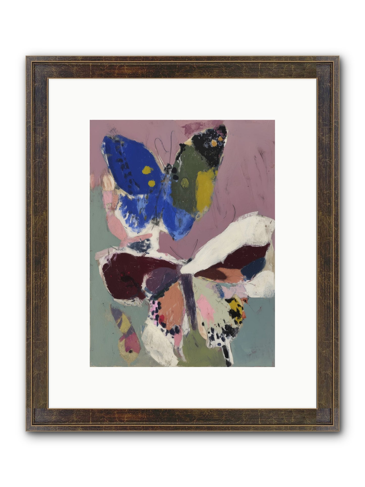 Alchemy Framed Print - Slimwoods Black/Gold 9x12