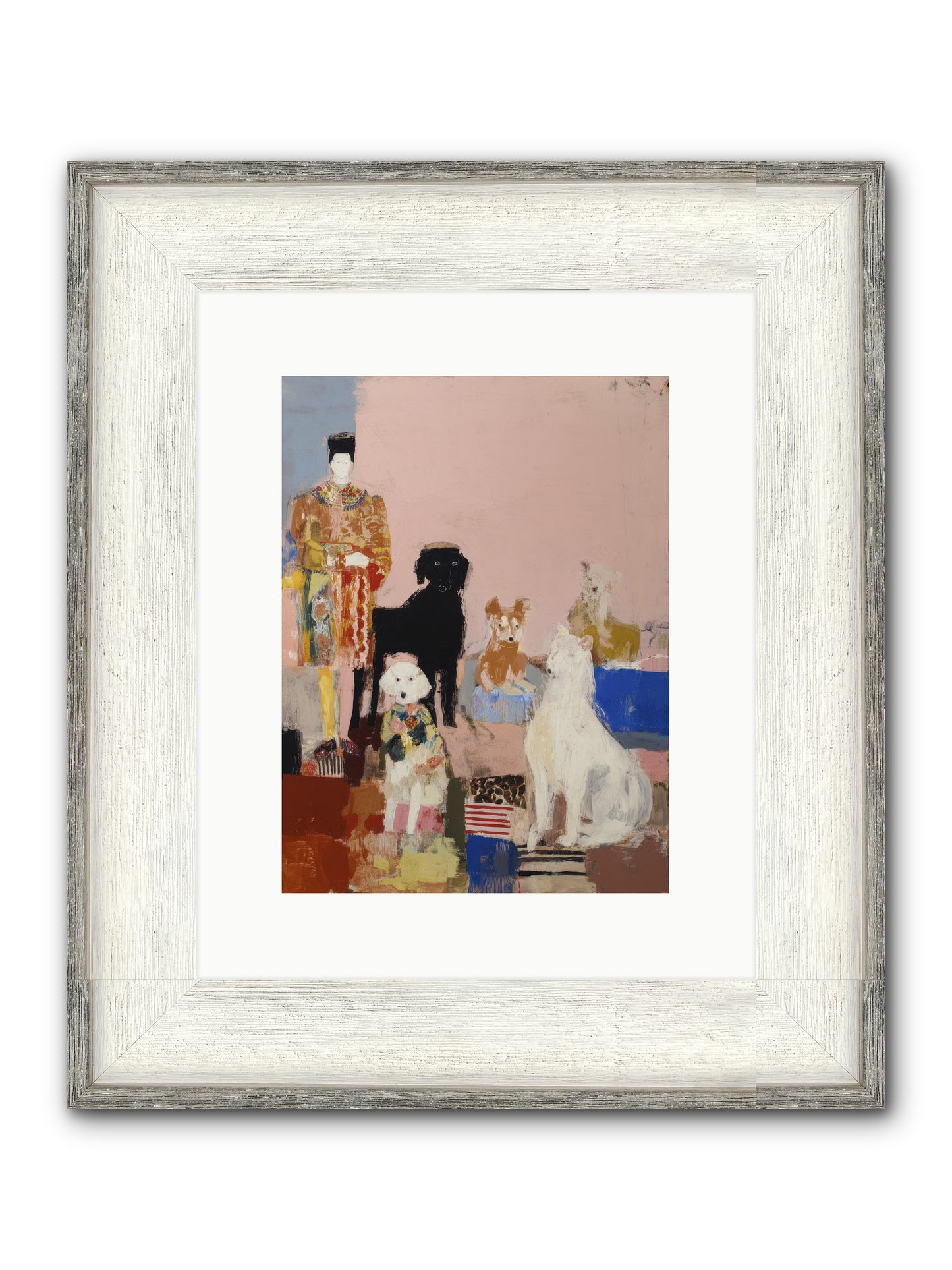 Aligned Framed Print - Driftwood White 9x12