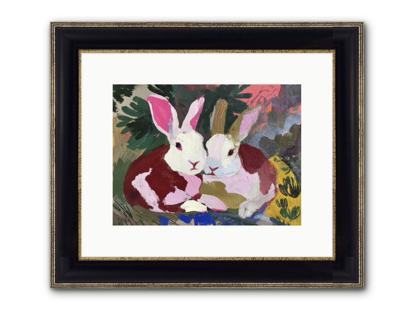 All The Small Mercies Framed Print - Black & Gold 12x9