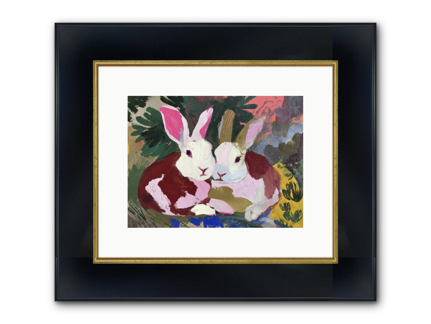 All The Small Mercies Framed Print - Wide Black w/Gold 12x9