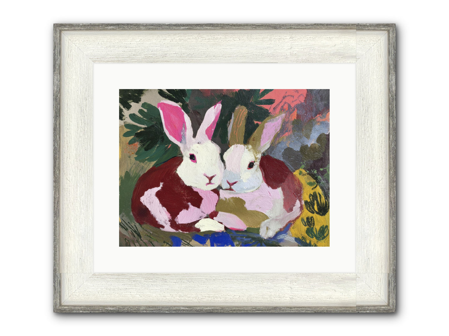 All The Small Mercies Framed Print - Driftwood White 16x12