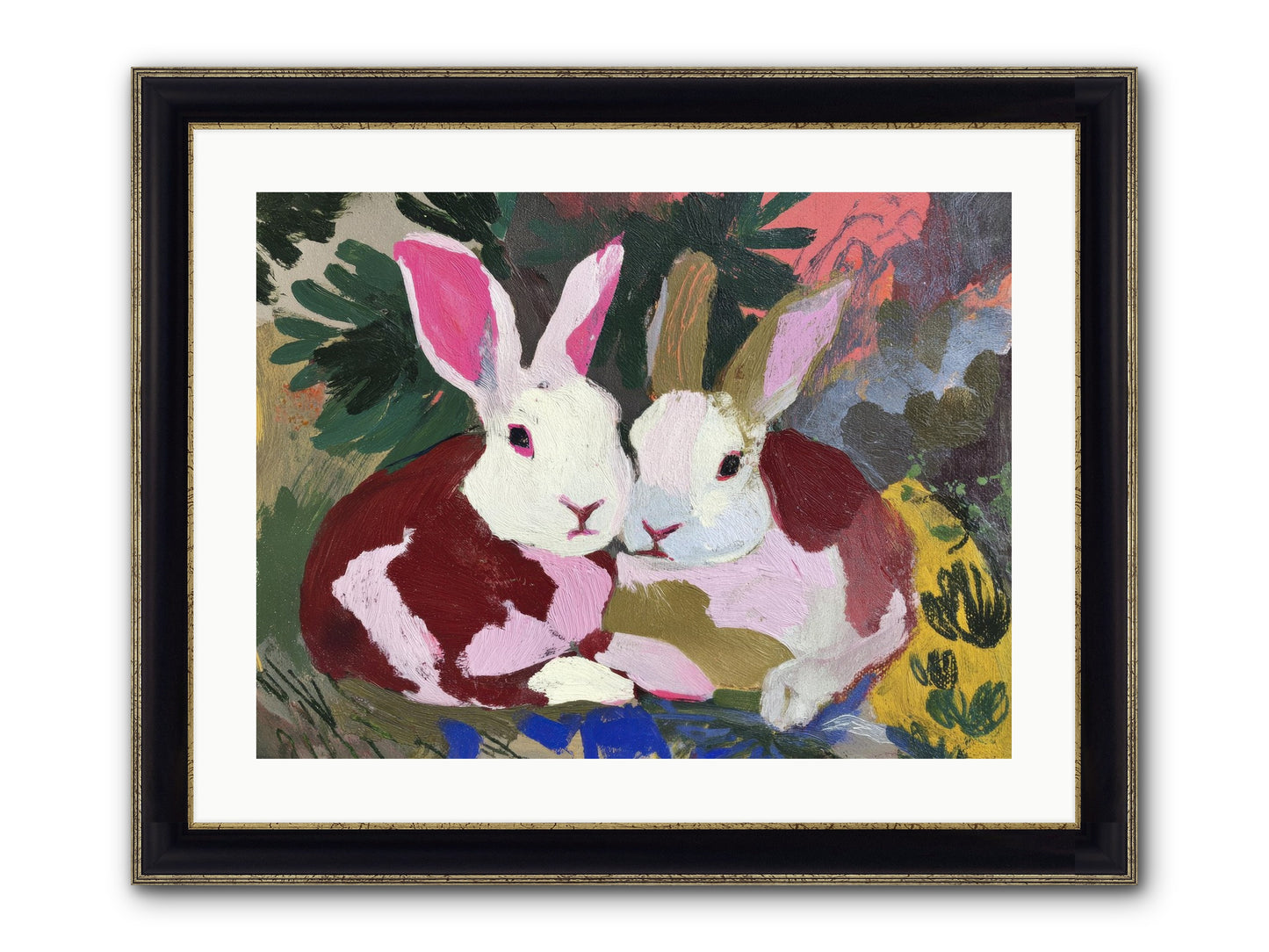 All The Small Mercies Framed Print - Black & Gold 24x18