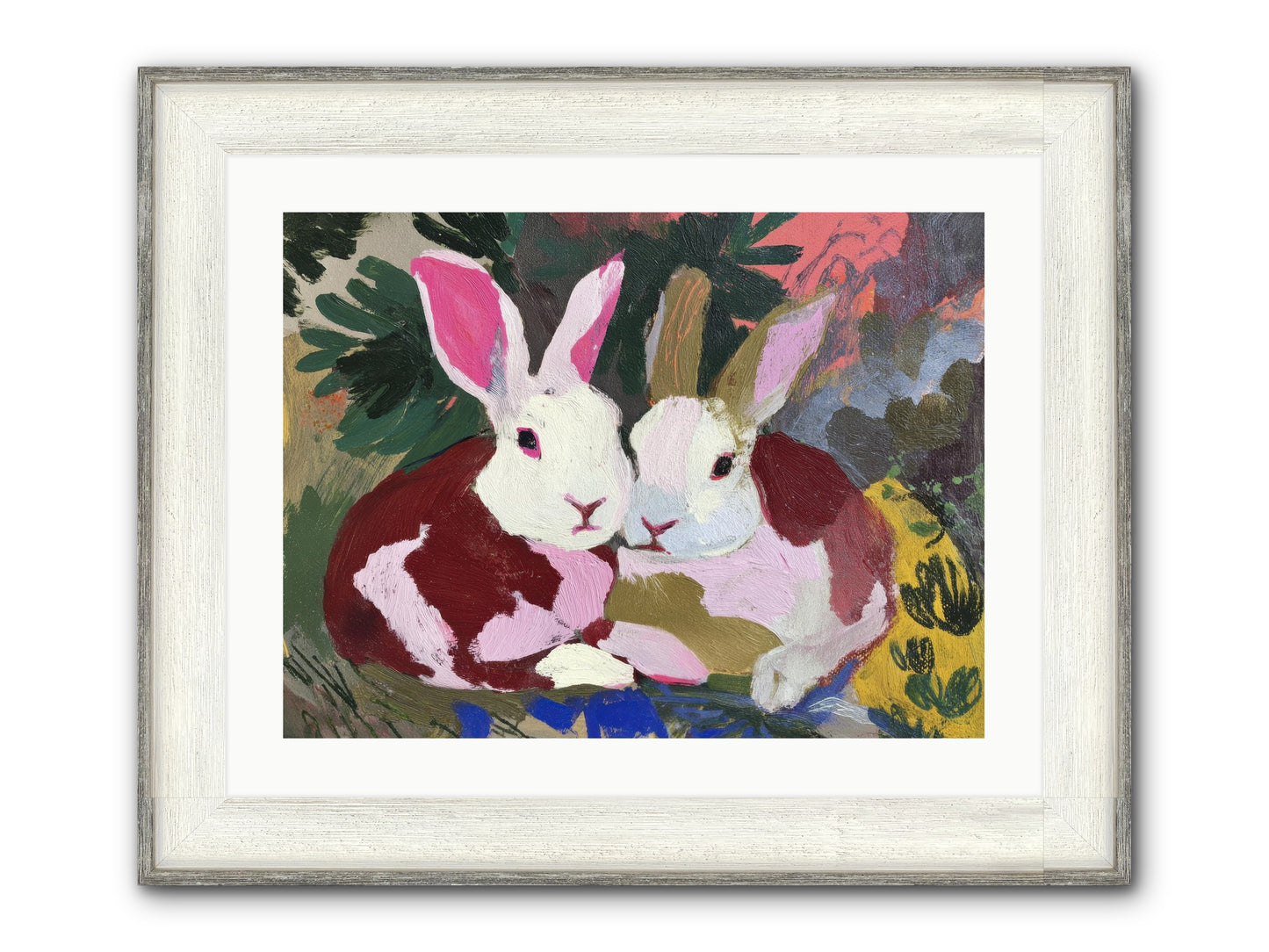 All The Small Mercies Framed Print - Driftwood White 24x18