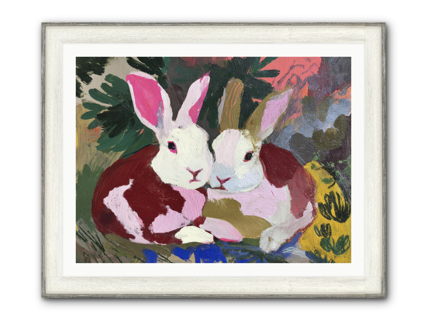 All The Small Mercies Framed Print - Driftwood White 40x30