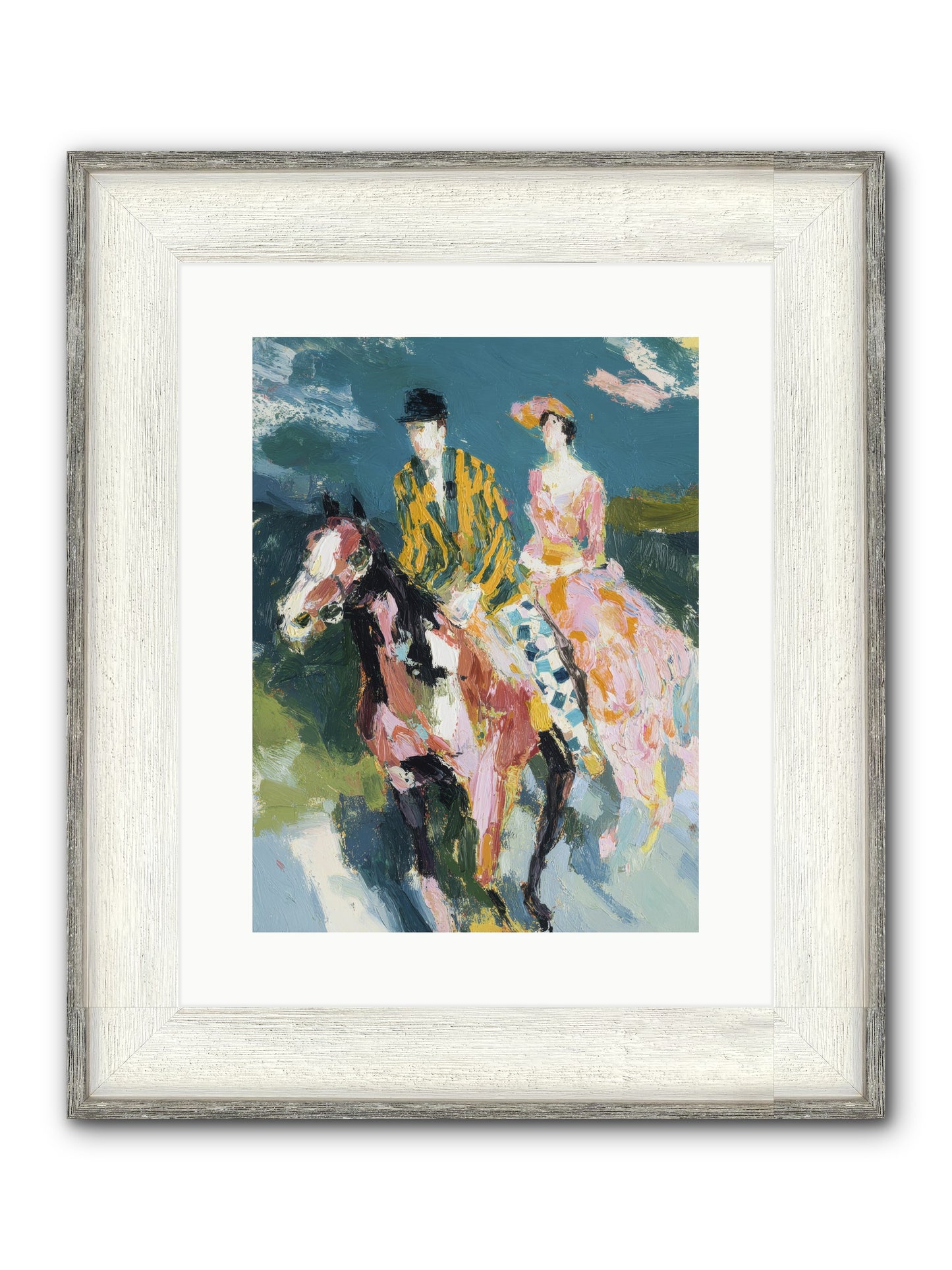 Always Enchanted Framed Print - Driftwood White 12x16