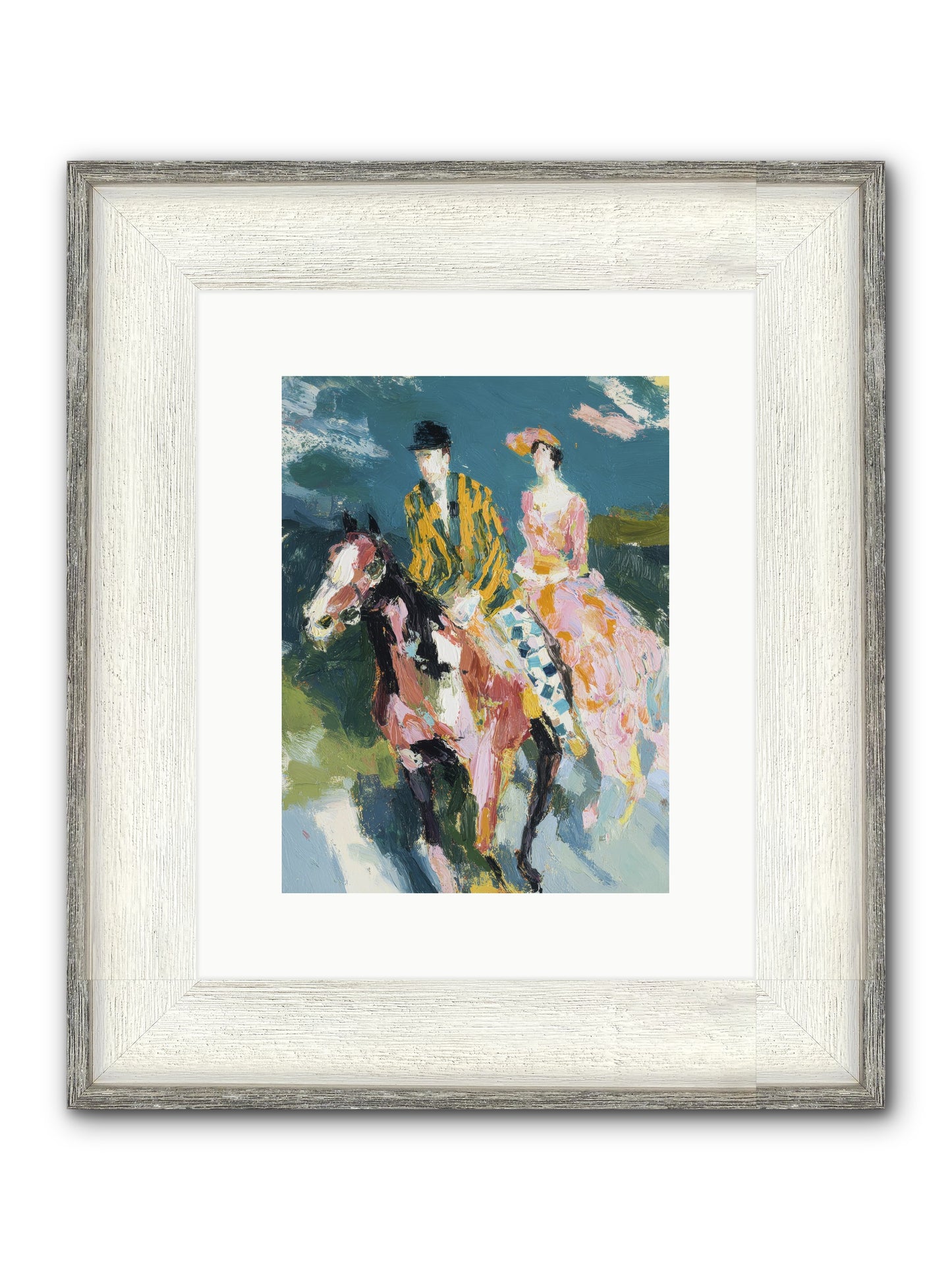 Always Enchanted Framed Print - Driftwood White 9x12