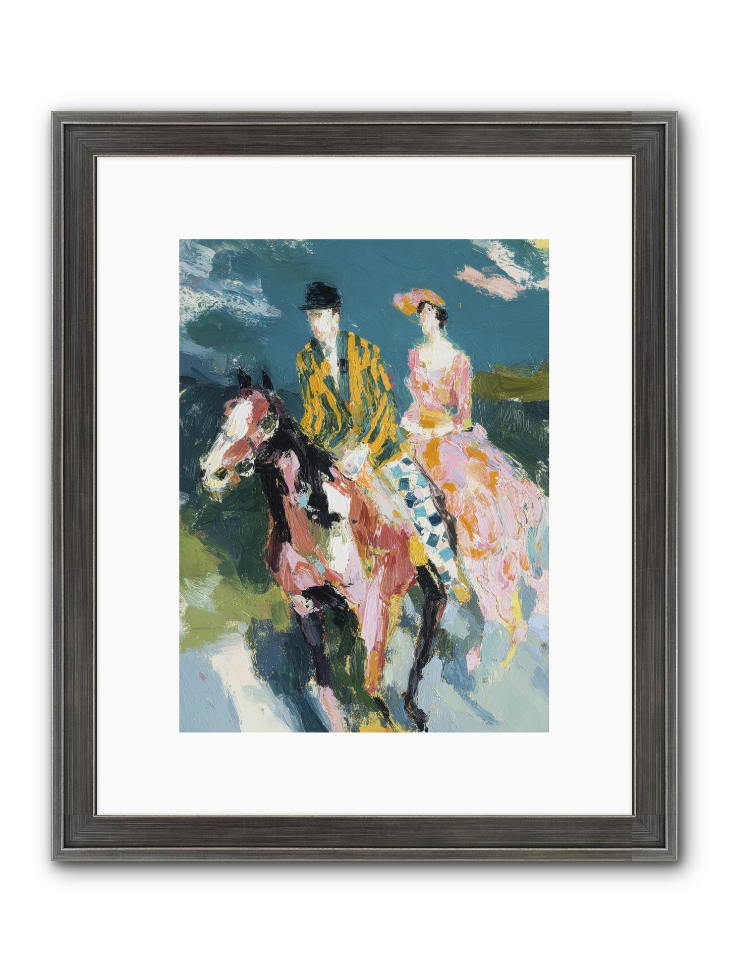 Always Enchanted Framed Print - Slimwoods Black/Silver 9x12