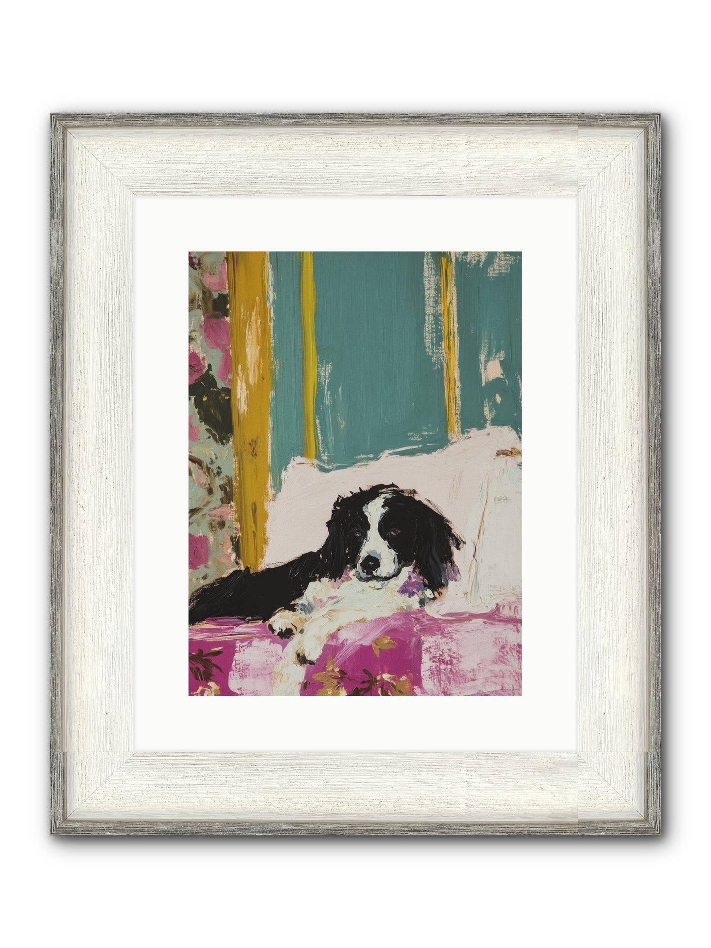 Amelia Earhart Framed Print - Driftwood White 12x16
