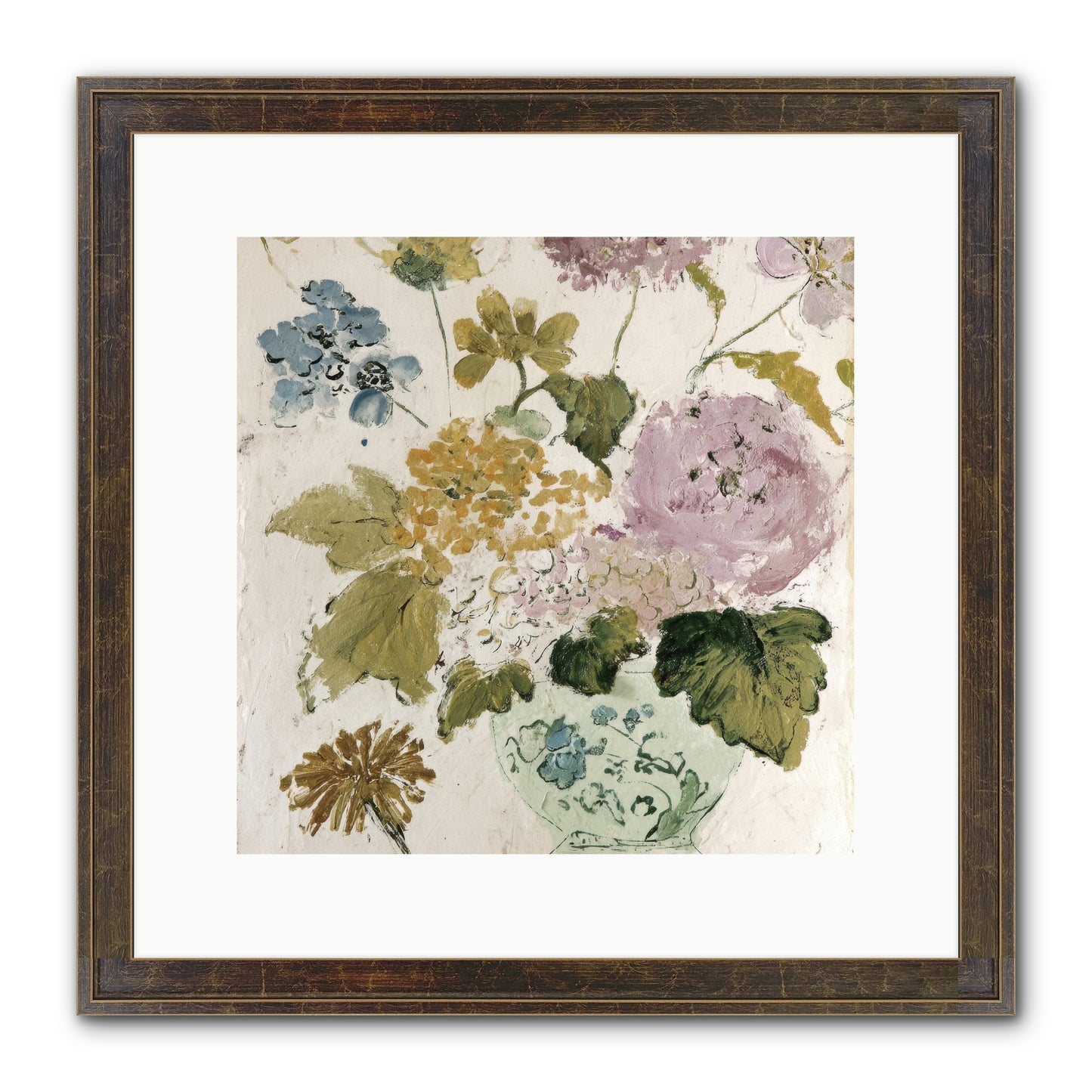 Among The Dappled Shadows Framed Print - Slimwoods Black/Gold 12x12