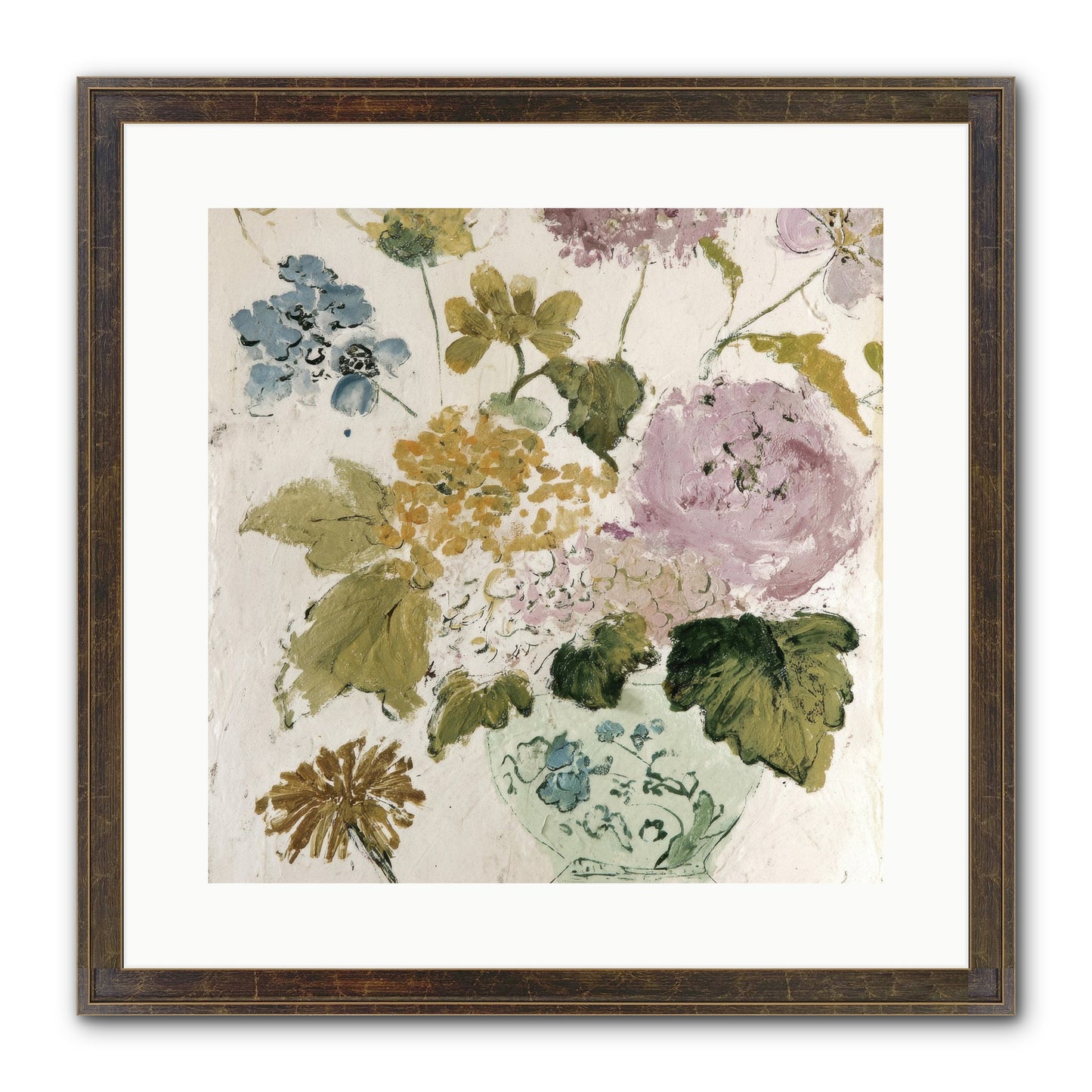 Among The Dappled Shadows Framed Print - Slimwoods Black/Gold 16x16