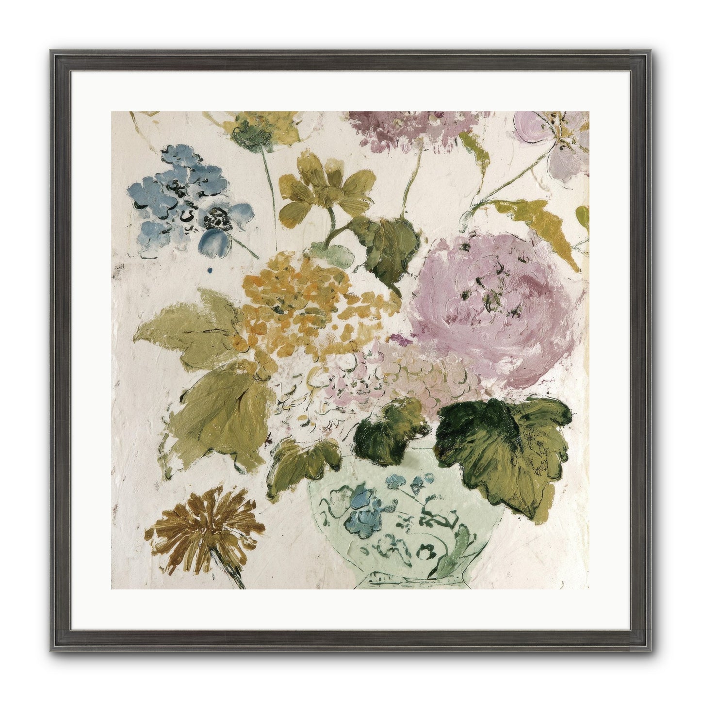 Among The Dappled Shadows Framed Print - Slimwoods Black/Silver 24x24