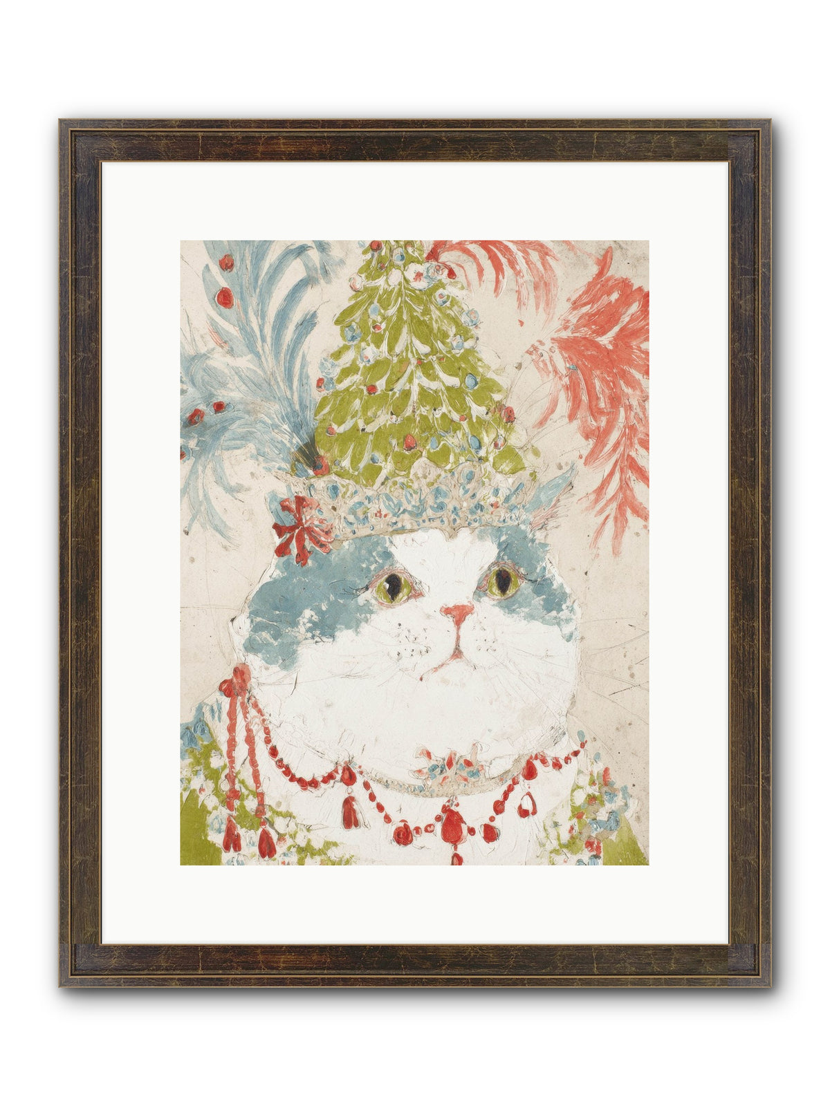 Among The Merriment Framed Print - Slimwoods Black/Gold 12x16