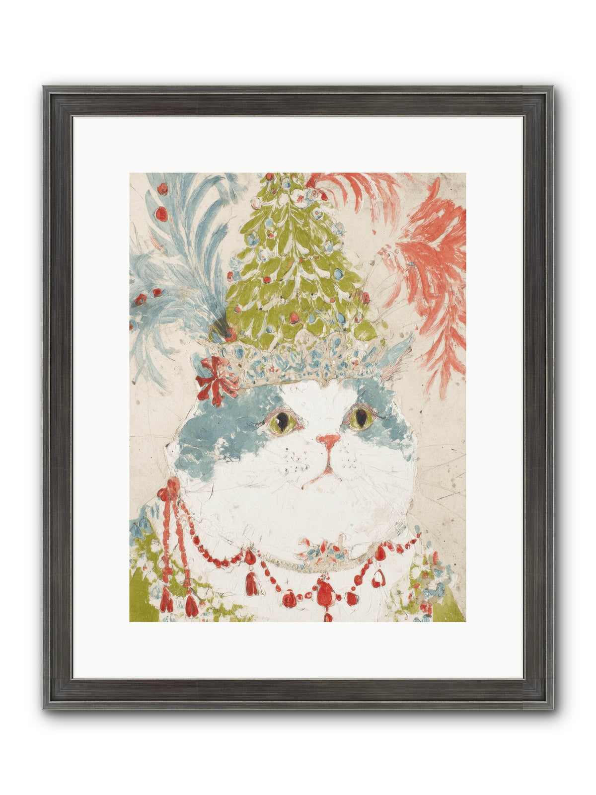 Among The Merriment Framed Print - Slimwoods Black/Silver 12x16