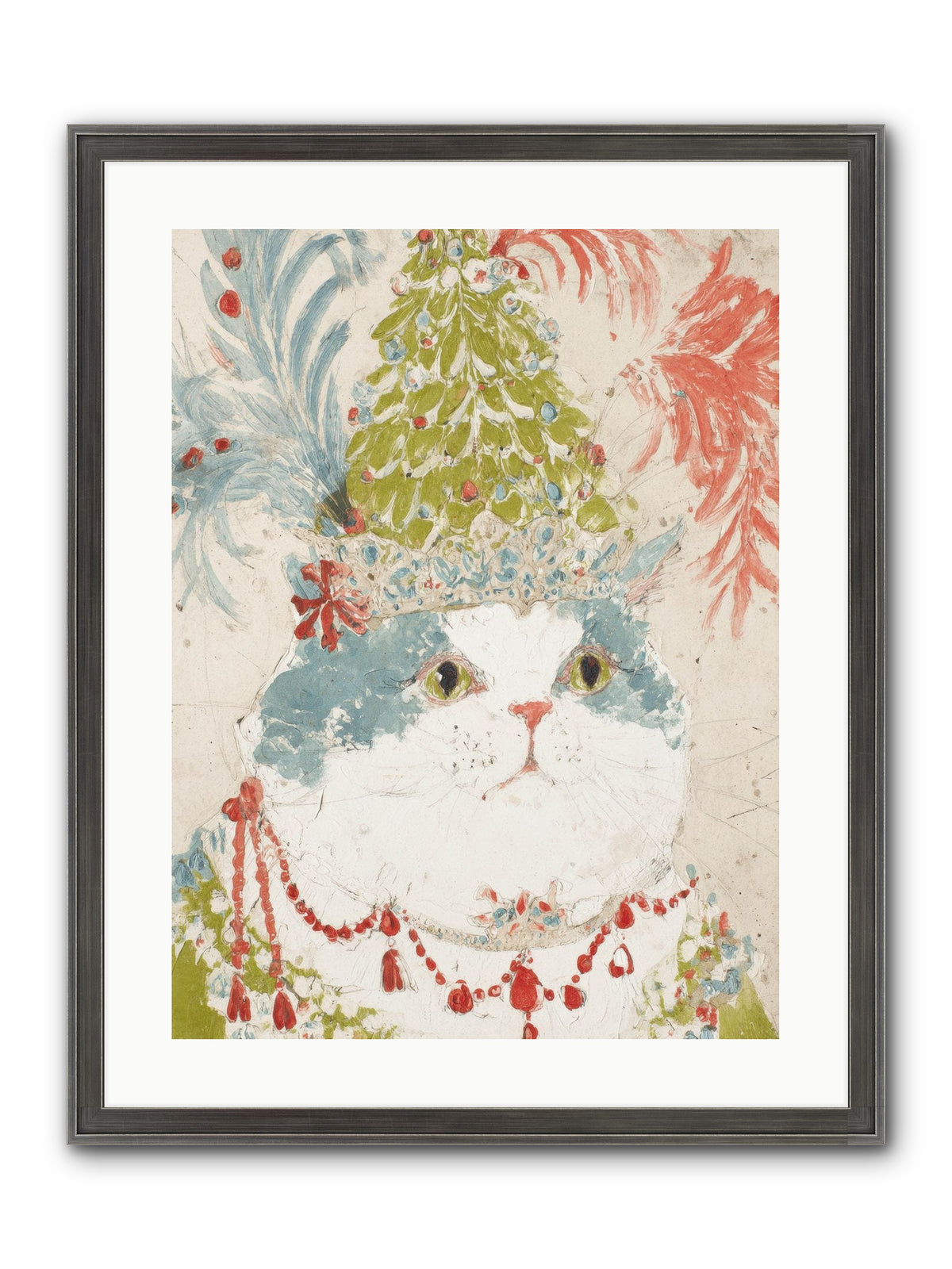 Among The Merriment Framed Print - Slimwoods Black/Silver 18x24