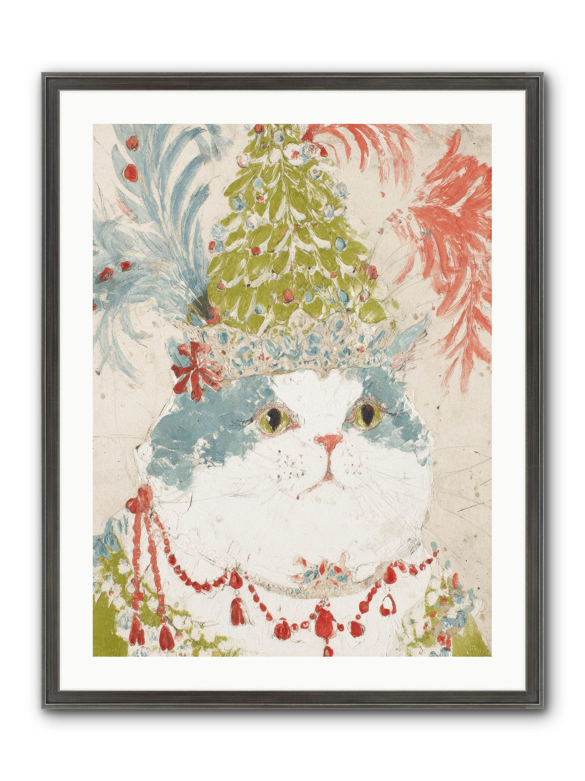 Among The Merriment Framed Print - Slimwoods Black/Silver 24x32