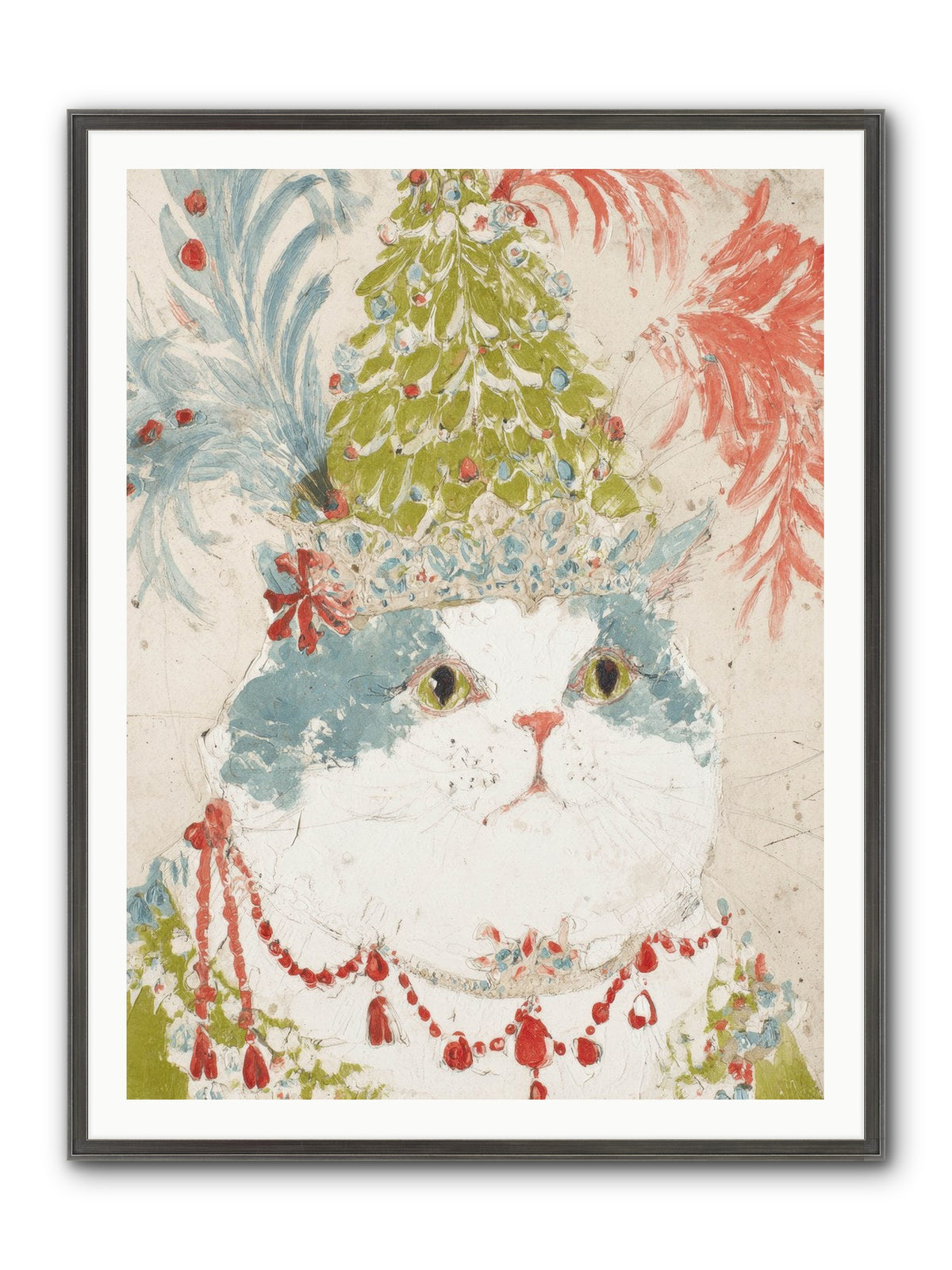 Among The Merriment Framed Print - Slimwoods Black/Silver 36x48