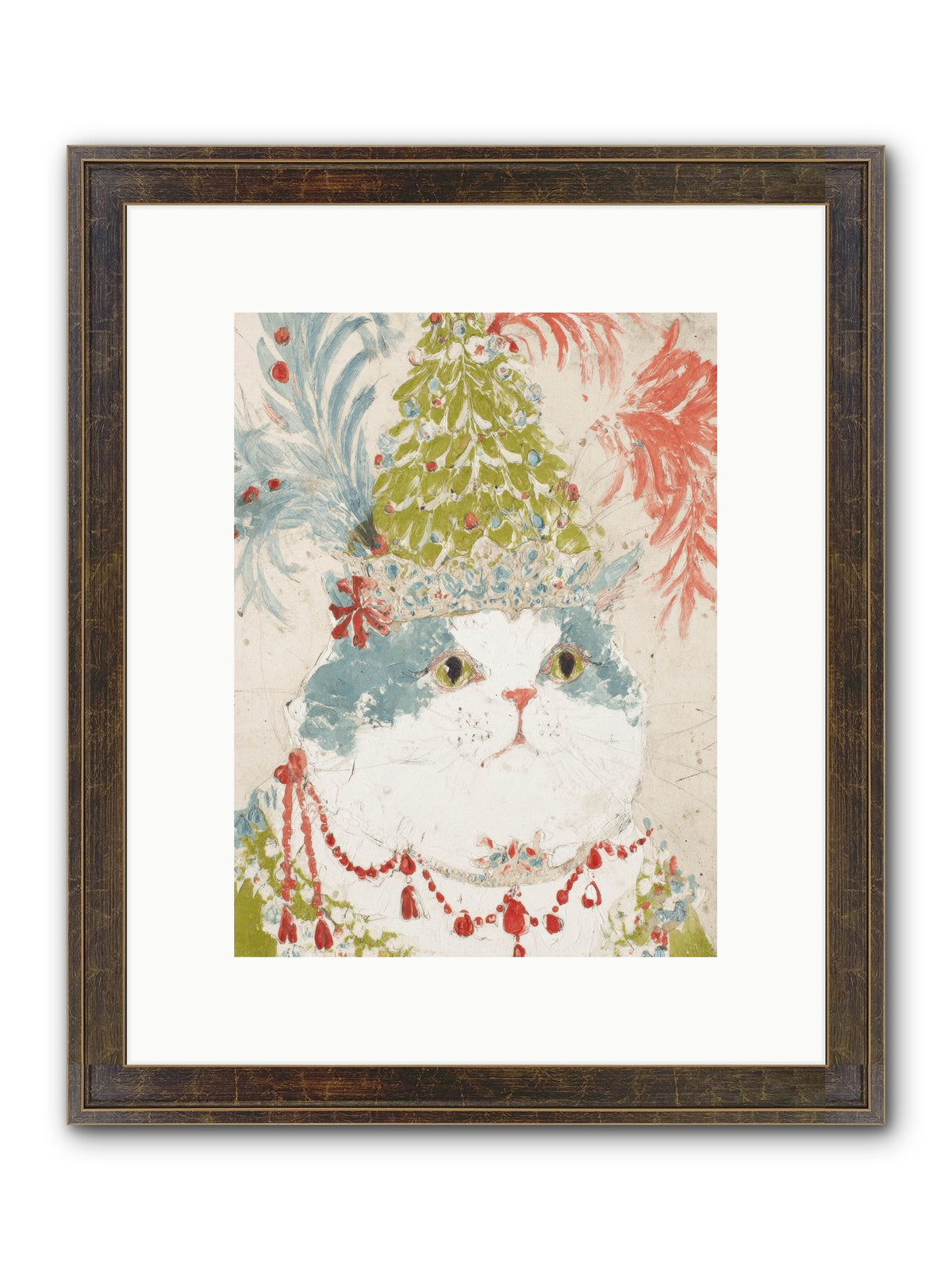 Among The Merriment Framed Print - Slimwoods Black/Gold 9x12