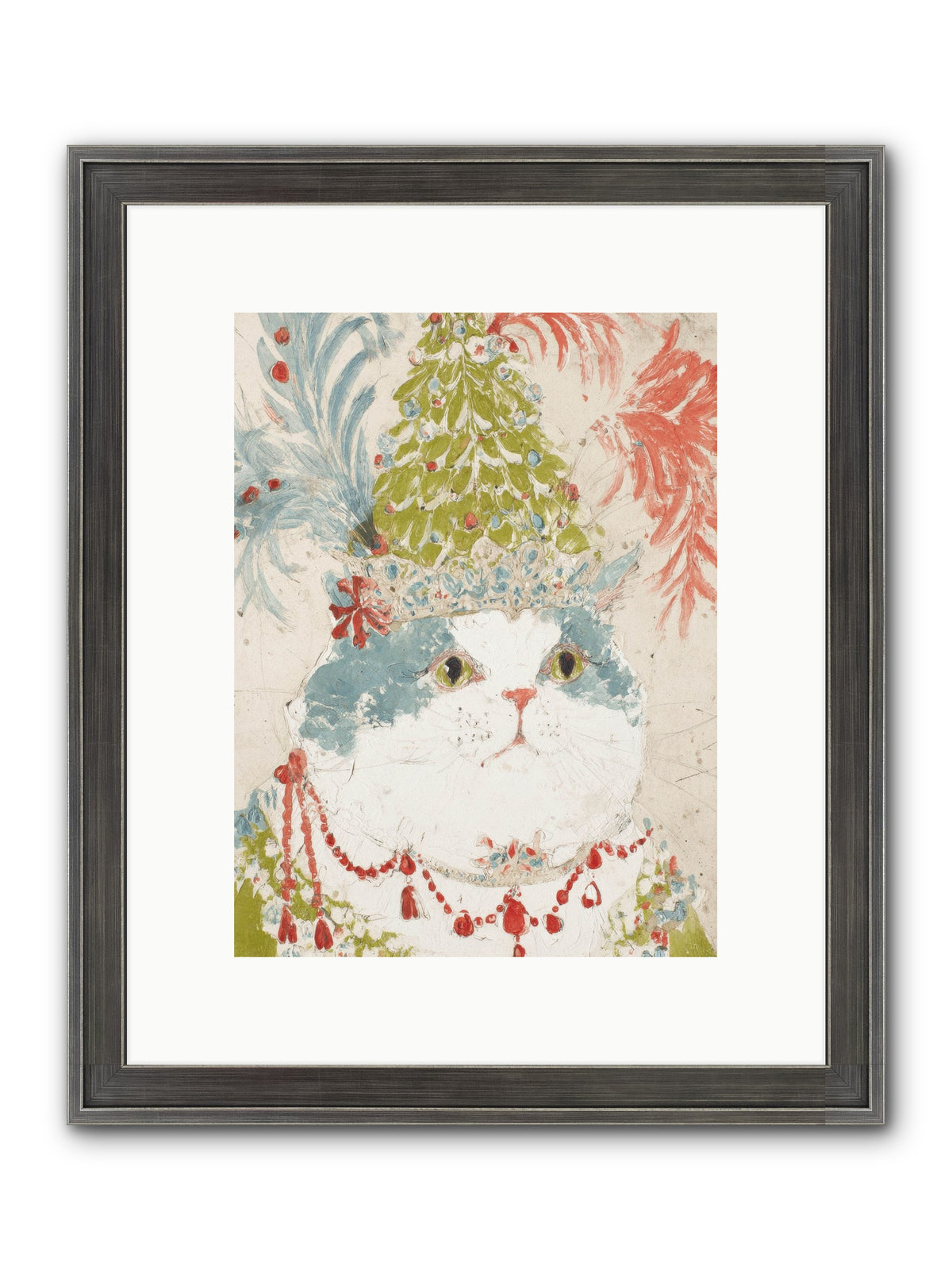 Among The Merriment Framed Print - Slimwoods Black/Silver 9x12
