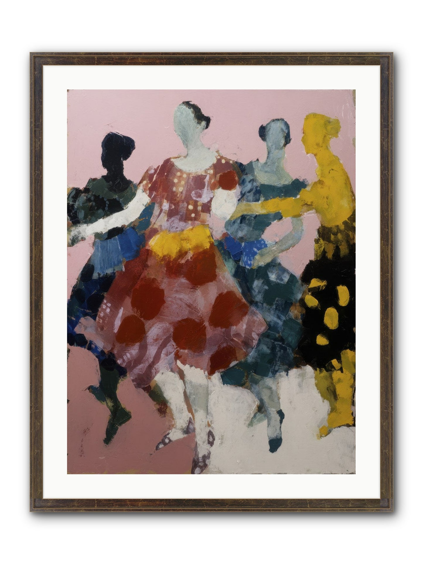 Amplified Framed Print - Slimwoods Black/Gold 24x32
