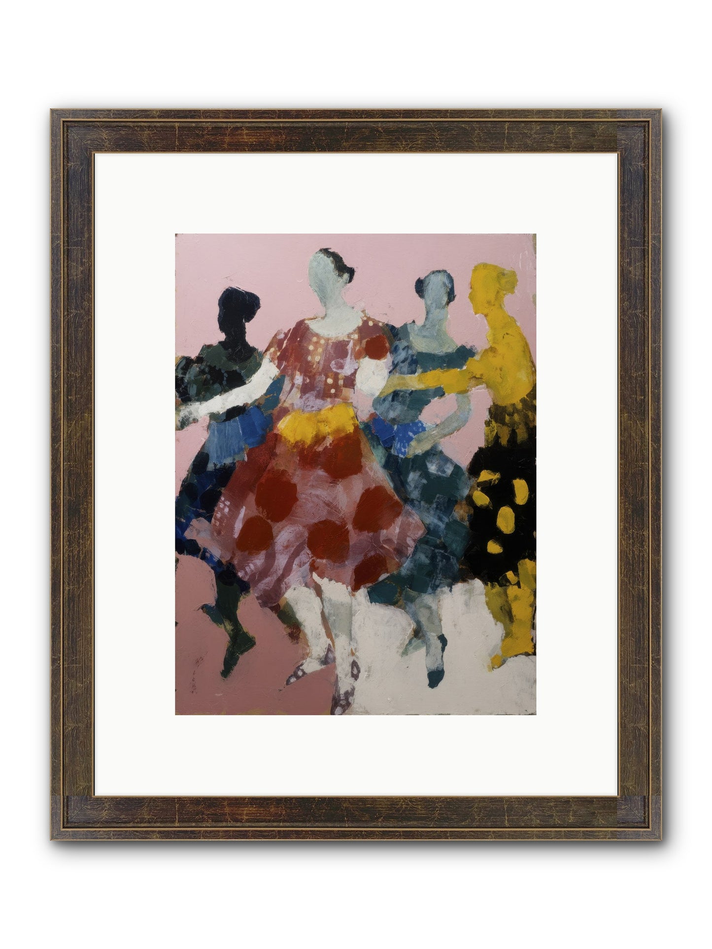 Amplified Framed Print - Slimwoods Black/Gold 9x12