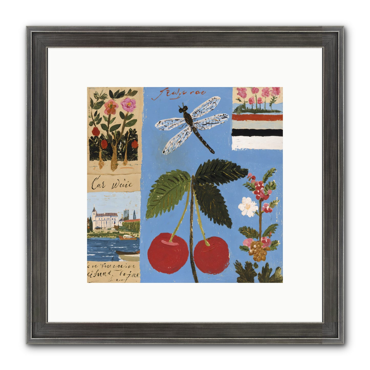 An Avid Seeker Framed Print - Slimwoods Black/Silver 10x10