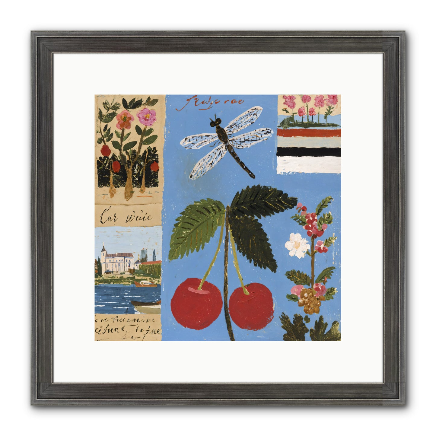 An Avid Seeker Framed Print - Slimwoods Black/Silver 12x12
