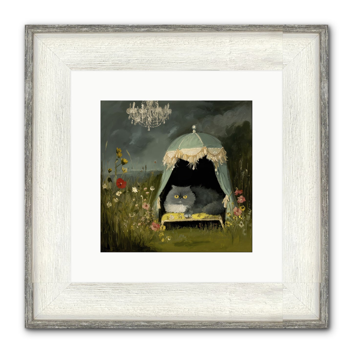 An Unscheduled Adventure Framed Print - Driftwood White 10x10