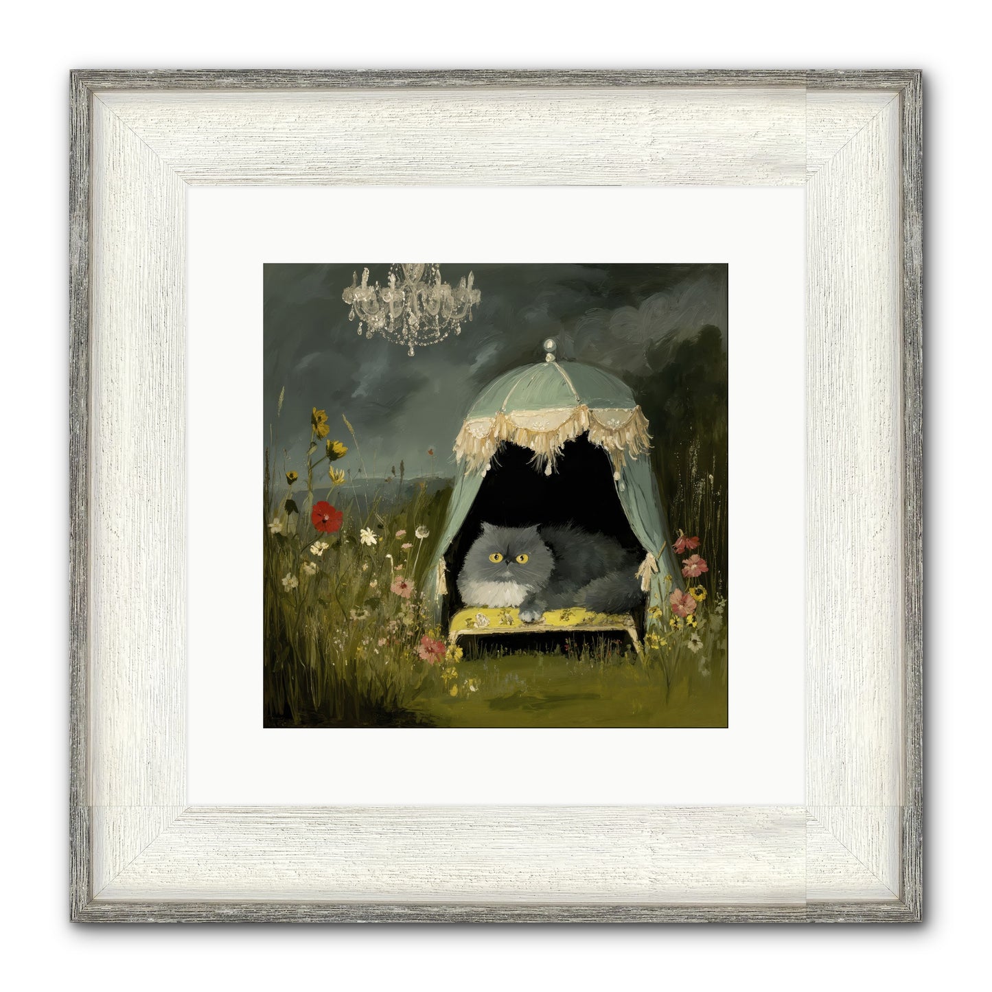 An Unscheduled Adventure Framed Print - Driftwood White 12x12