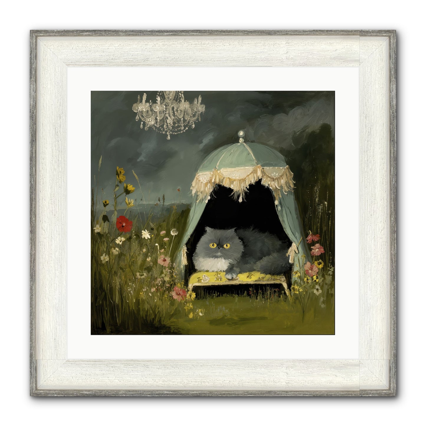 An Unscheduled Adventure Framed Print - Driftwood White 20x20