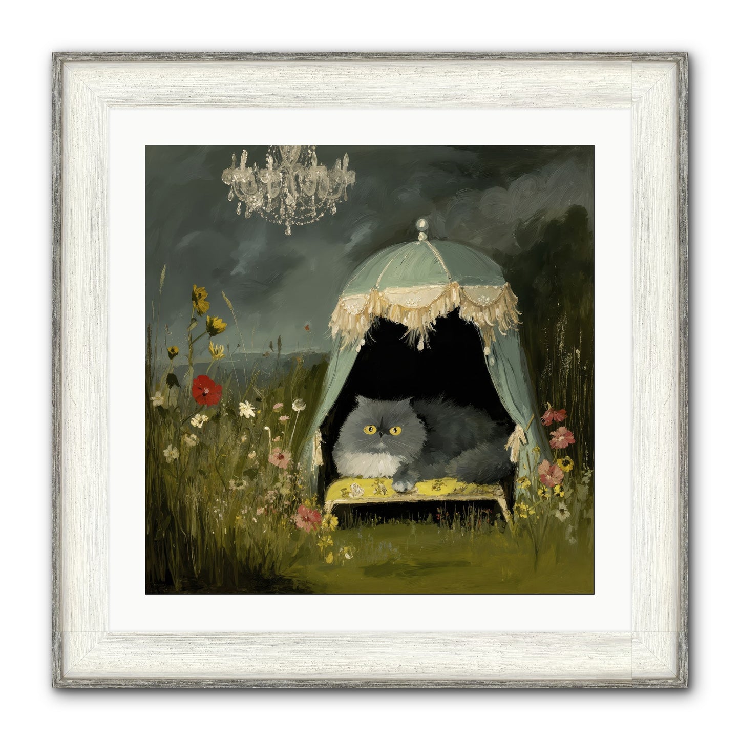 An Unscheduled Adventure Framed Print - Driftwood White 24x24
