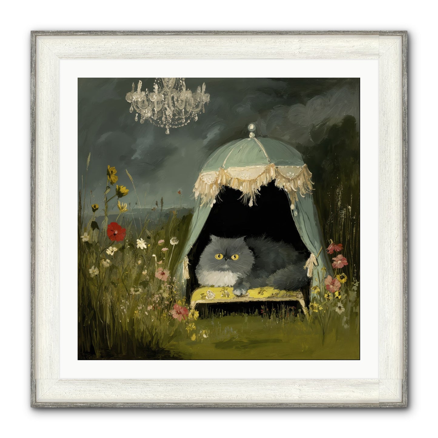 An Unscheduled Adventure Framed Print - Driftwood White 30x30