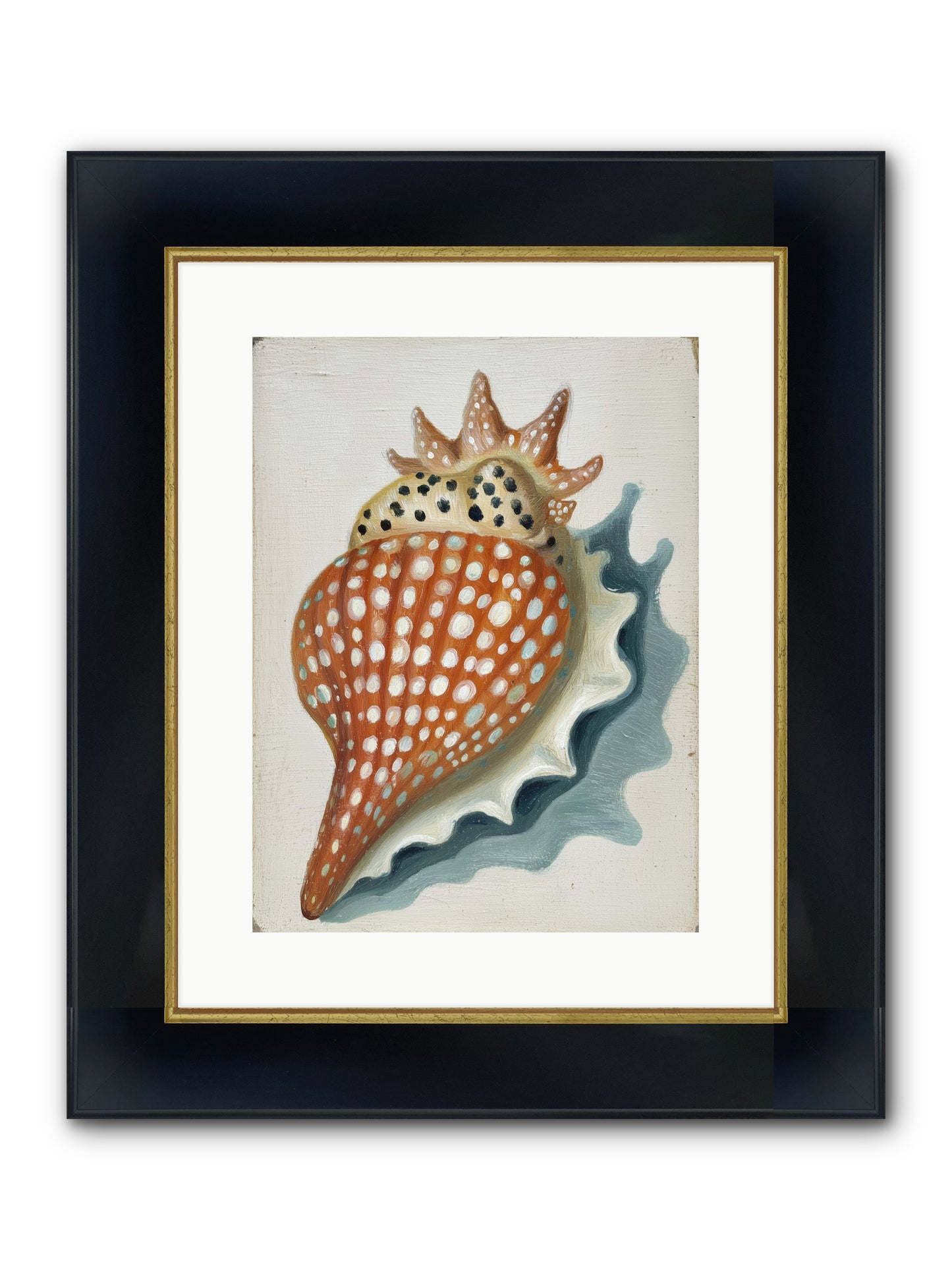 Ancient Diary Framed Print - Wide Black w/Gold 12x16