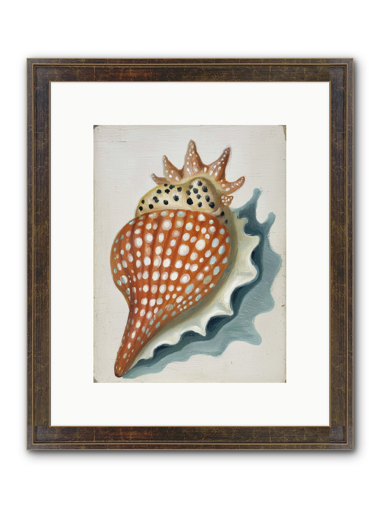 Ancient Diary Framed Print - Slimwoods Black/Gold 9x12