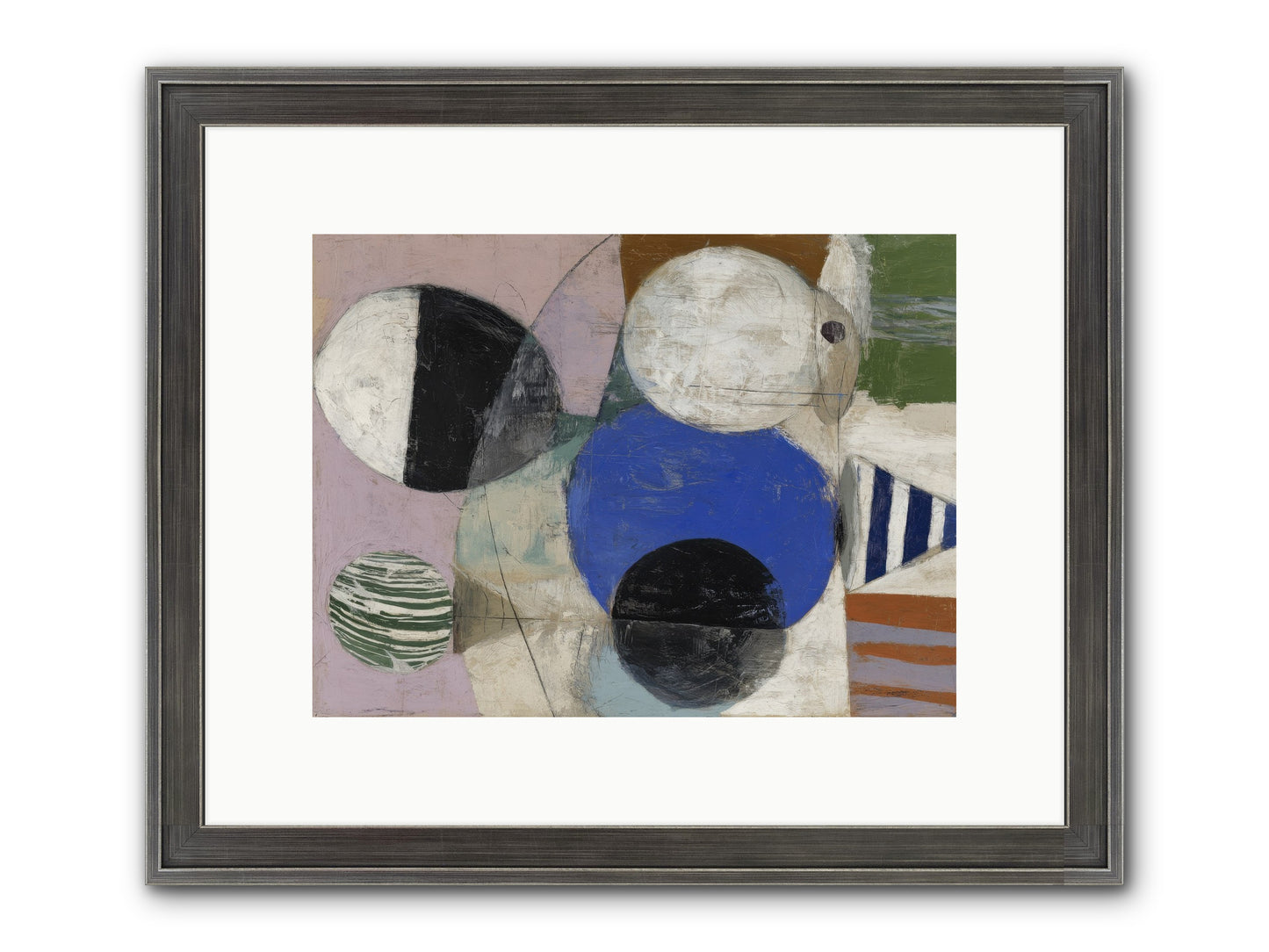 Ancient Wisdom Framed Print - Slimwoods Black/Silver 12x9