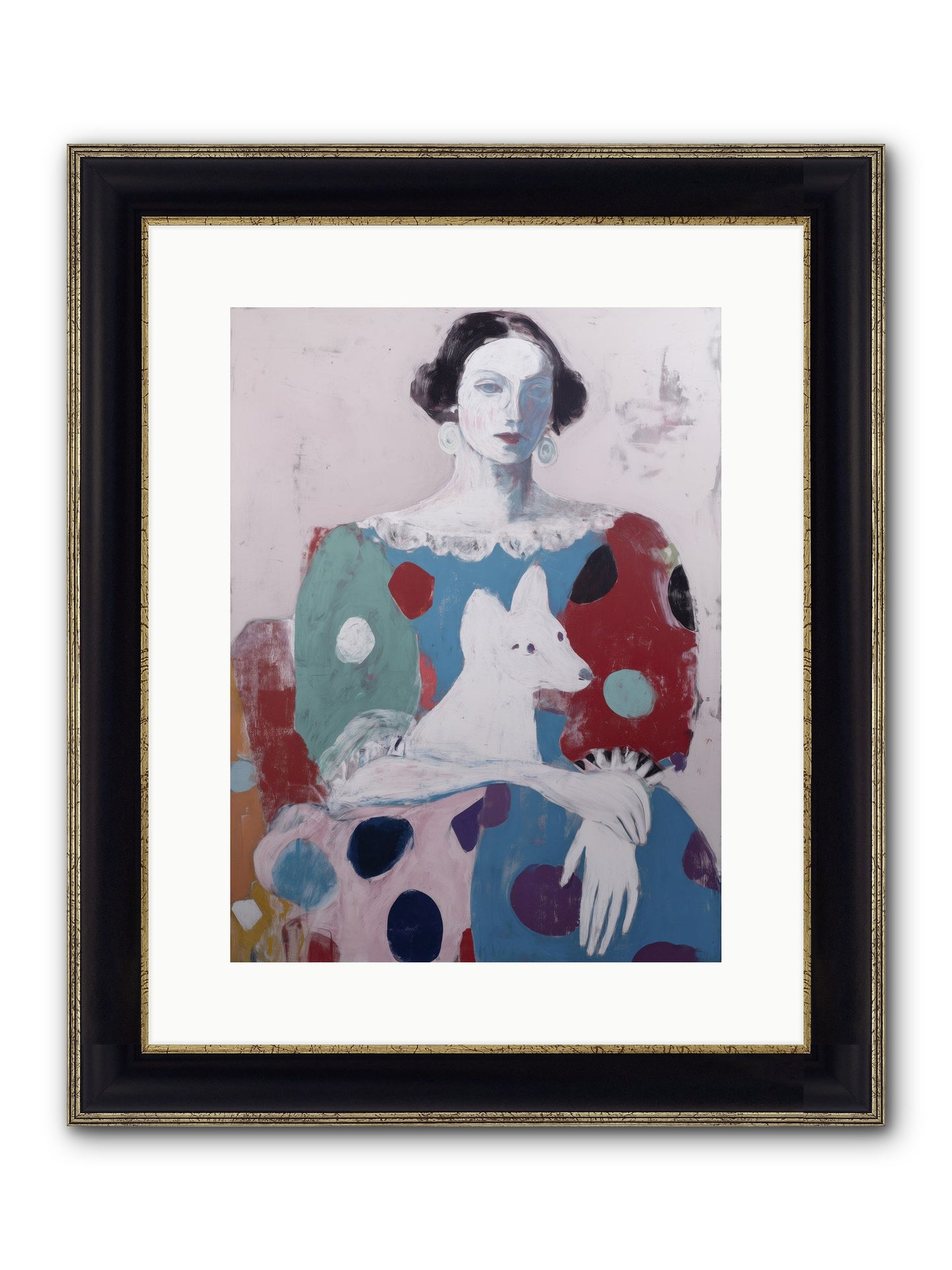Andante Framed Print - Black & Gold 12x16