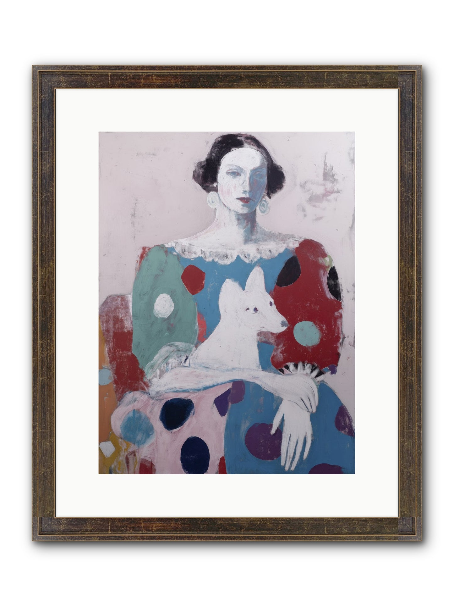 Andante Framed Print - Slimwoods Black/Gold 12x16