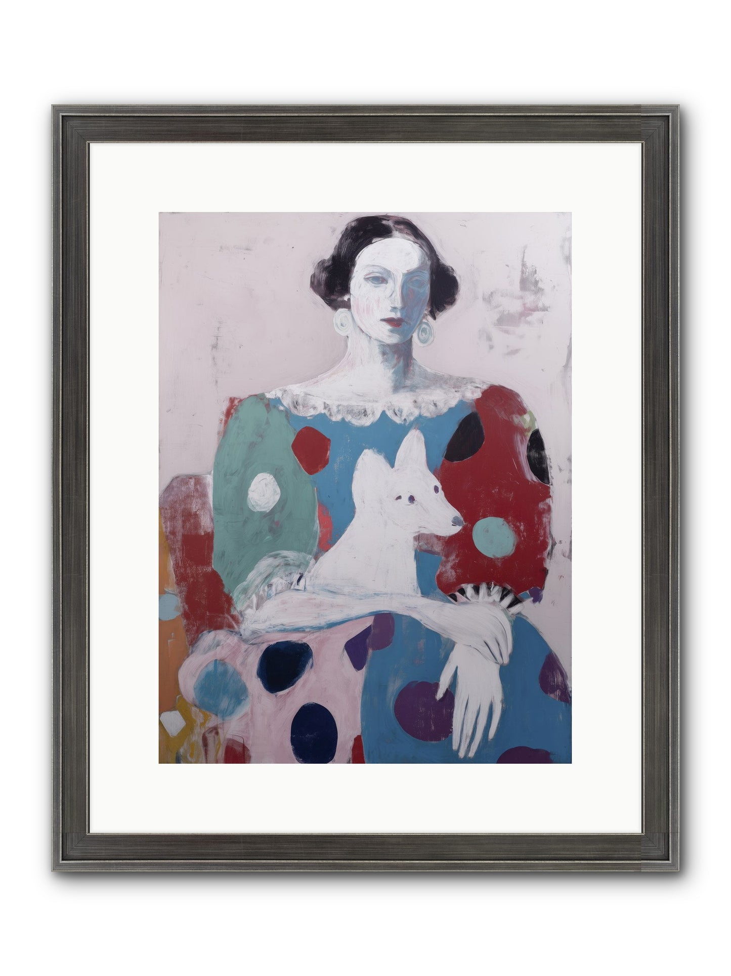 Andante Framed Print - Slimwoods Black/Silver 12x16