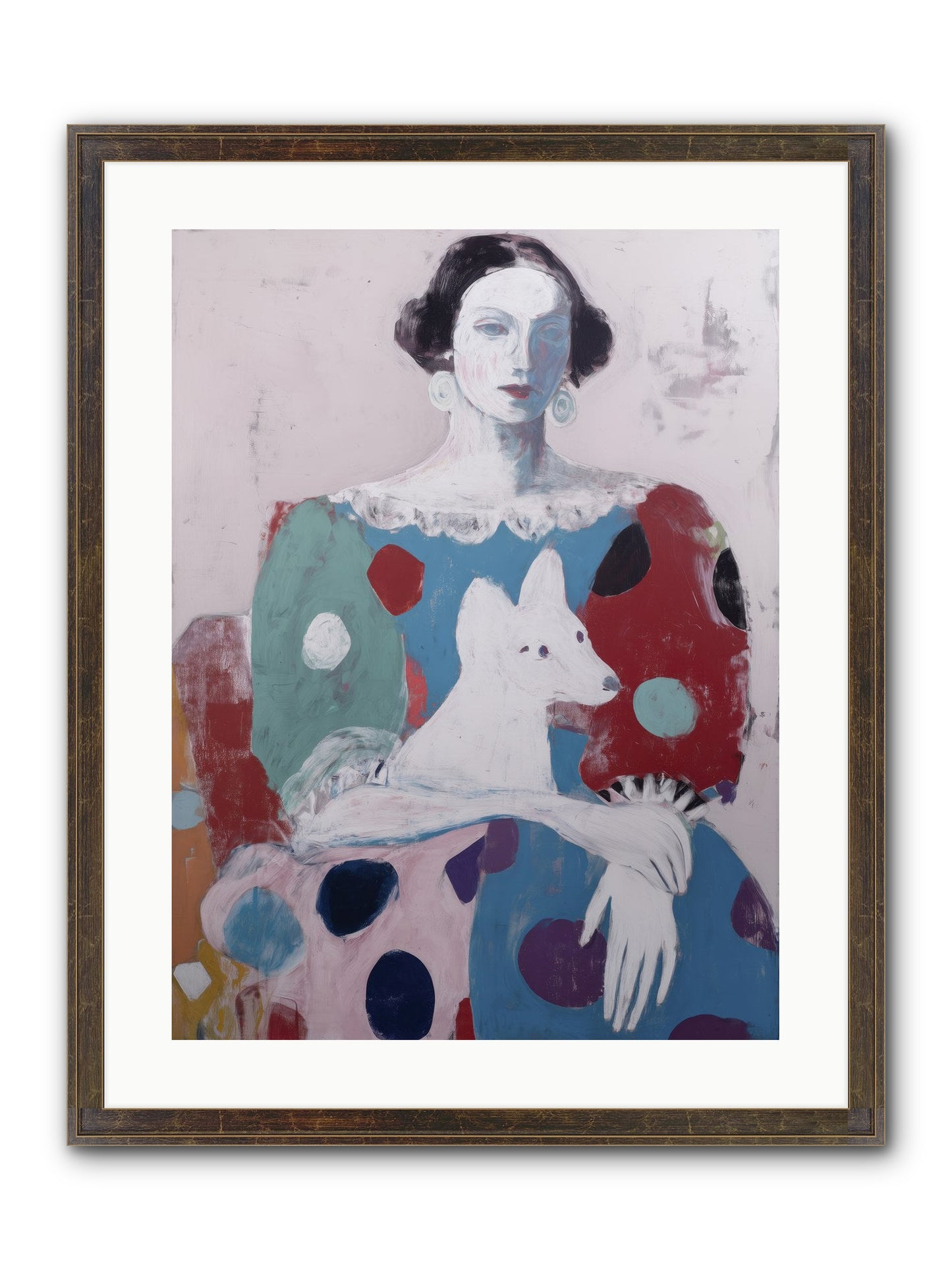 Andante Framed Print - Slimwoods Black/Gold 18x24