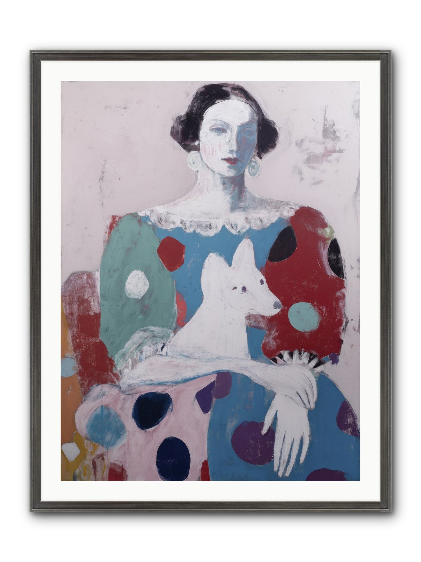 Andante Framed Print - Slimwoods Black/Silver 30x40