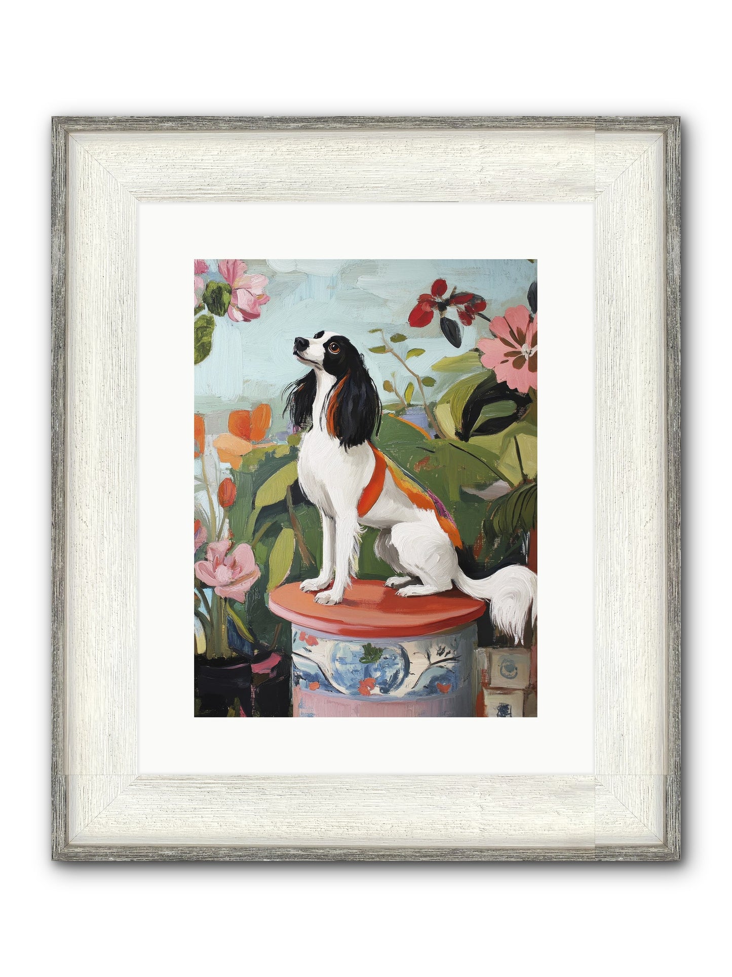 Angel In Disguise Framed Print - Driftwood White 12x16