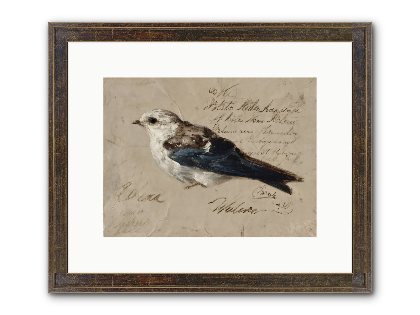 Apollo Rising Framed Print - Slimwoods Black/Gold 12x9