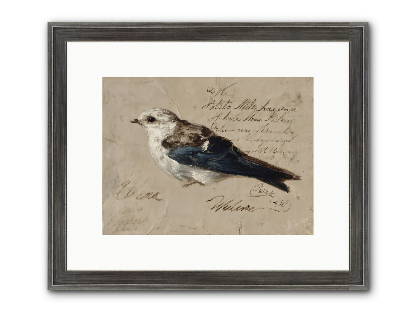 Apollo Rising Framed Print - Slimwoods Black/Silver 12x9