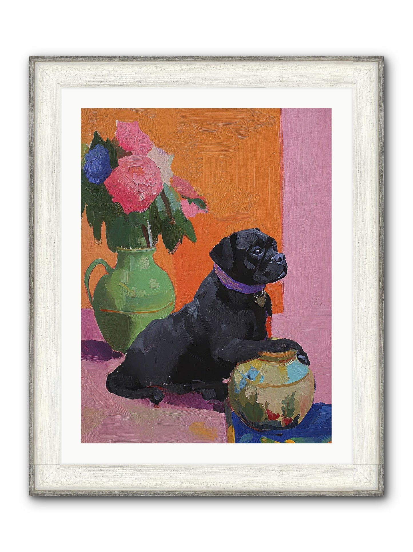 Apple Jack Framed Print - Driftwood White 24x32