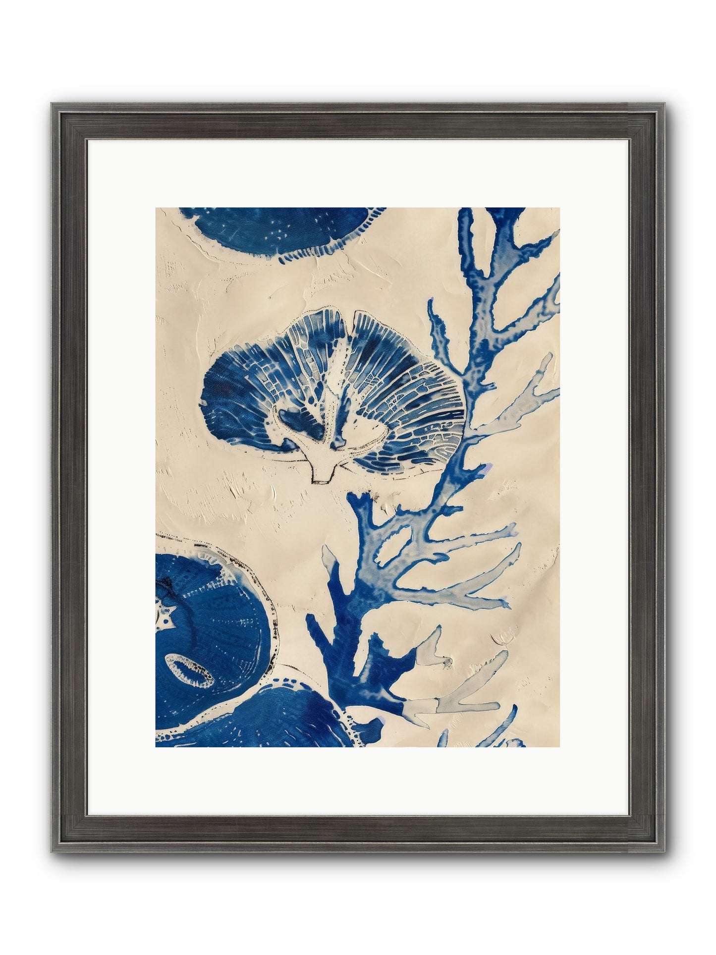 Aquatic Genesis Framed Print - Slimwoods Black/Silver 12x16