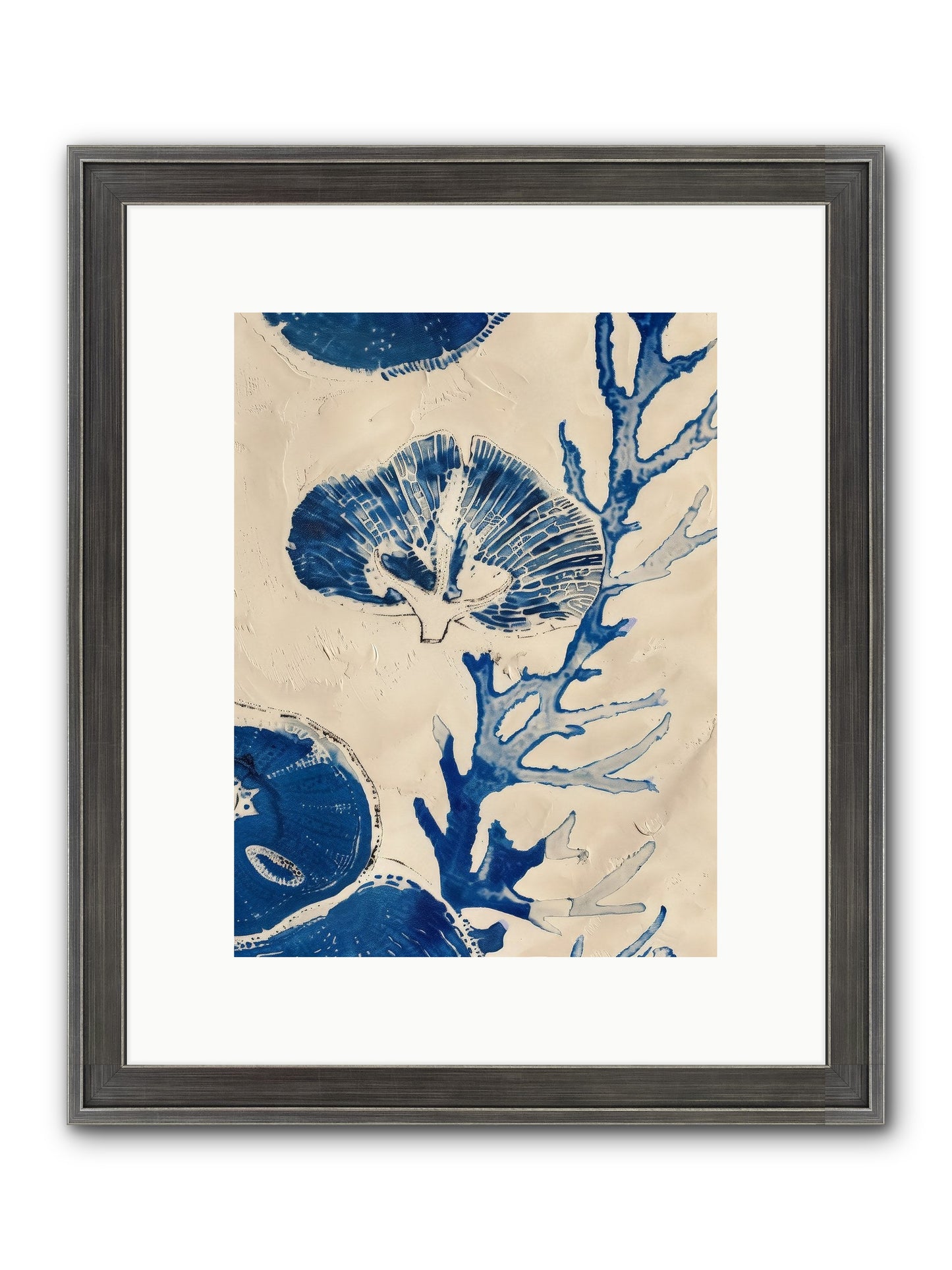 Aquatic Genesis Framed Print - Slimwoods Black/Silver 9x12