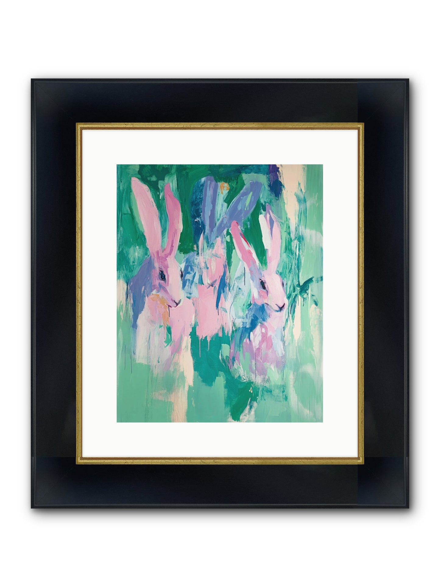 Arcadian Dreams Framed Print - Wide Black w/Gold 12x15