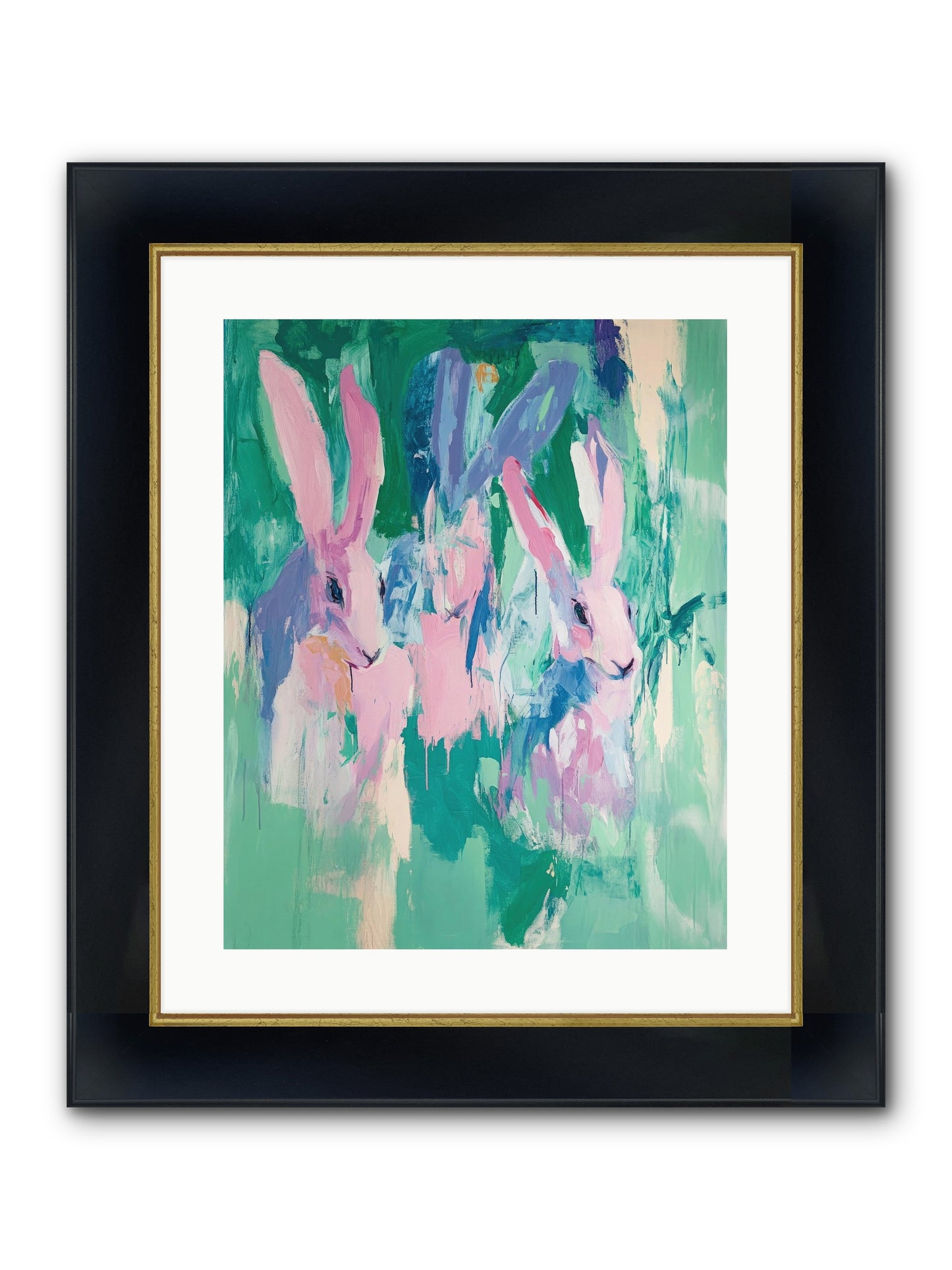 Arcadian Dreams Framed Print - Wide Black w/Gold 16x20