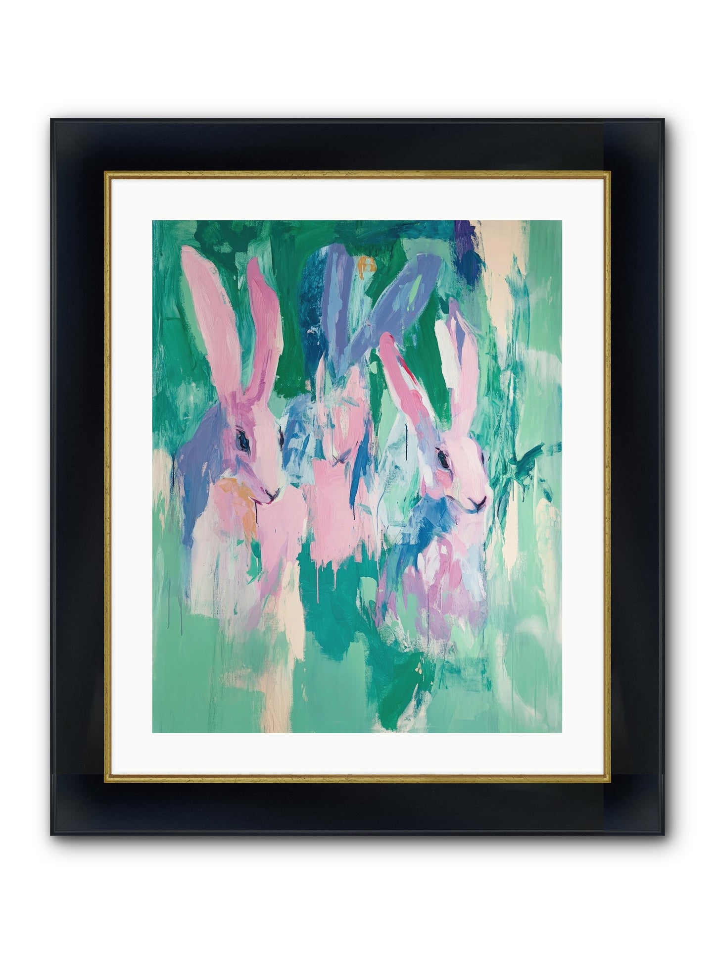 Arcadian Dreams Framed Print - Wide Black w/Gold 20x25