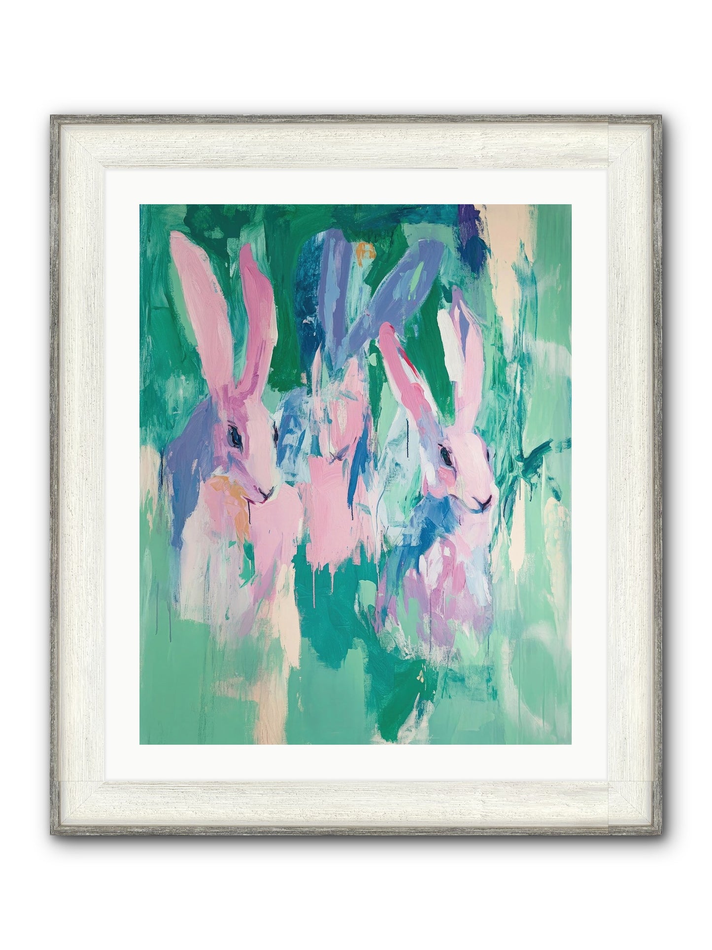 Arcadian Dreams Framed Print - Driftwood White 24x30