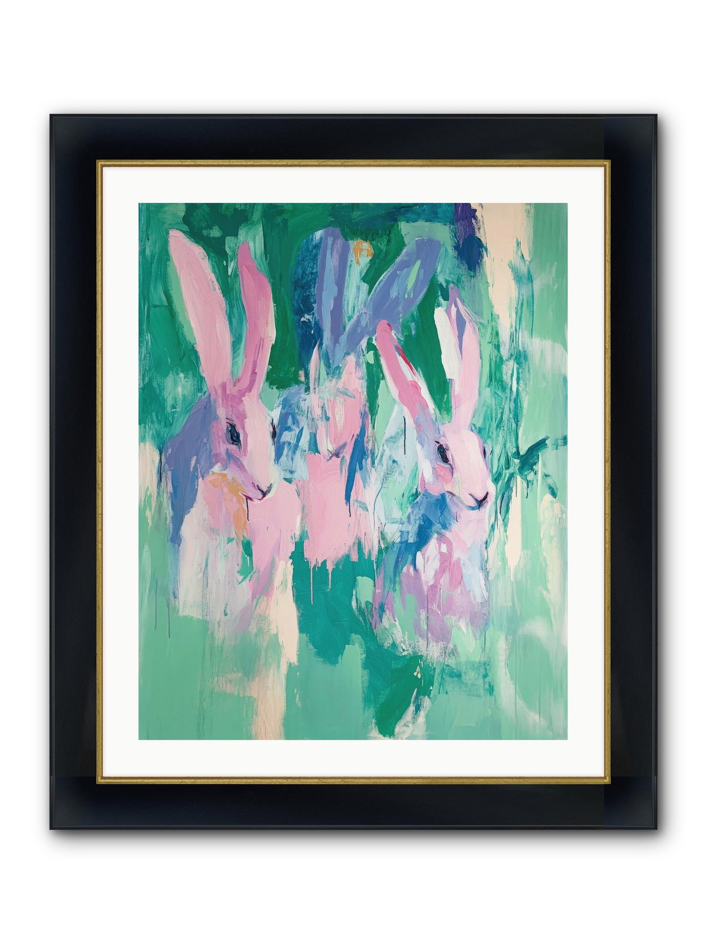 Arcadian Dreams Framed Print - Wide Black w/Gold 24x30